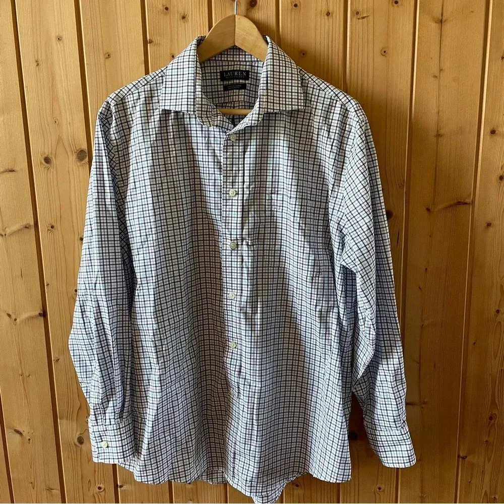LAUREN RALPH LAUREN Black Label Shirt Men’s 16 1/2